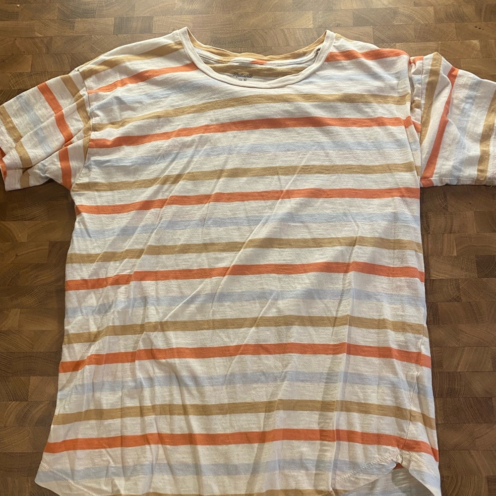 Madewell super soft striped T